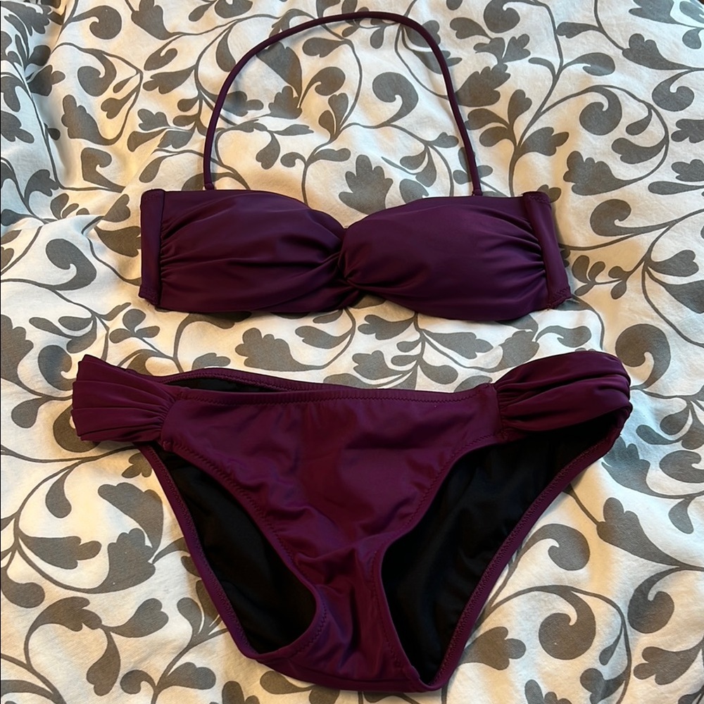 Victoria Secret Purple Bikini Set